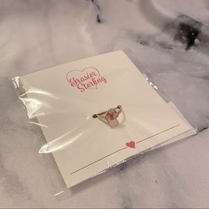 NEW Frasier Sterling Adjustable Mushroom Ring